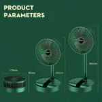 2000mAh-Portable-Desk-Fan-Rechar