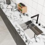 self-adhesive-black-marble-sheet-sticker-for-kitchen-cupboard-wall-anti-oil-and-heat-resistant-wallpaper-60200 – 5