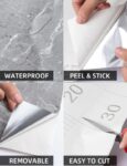 self-adhesive-black-marble-sheet-sticker-for-kitchen-cupboard-wall-anti-oil-and-heat-resistant-wallpaper-60200 – 5