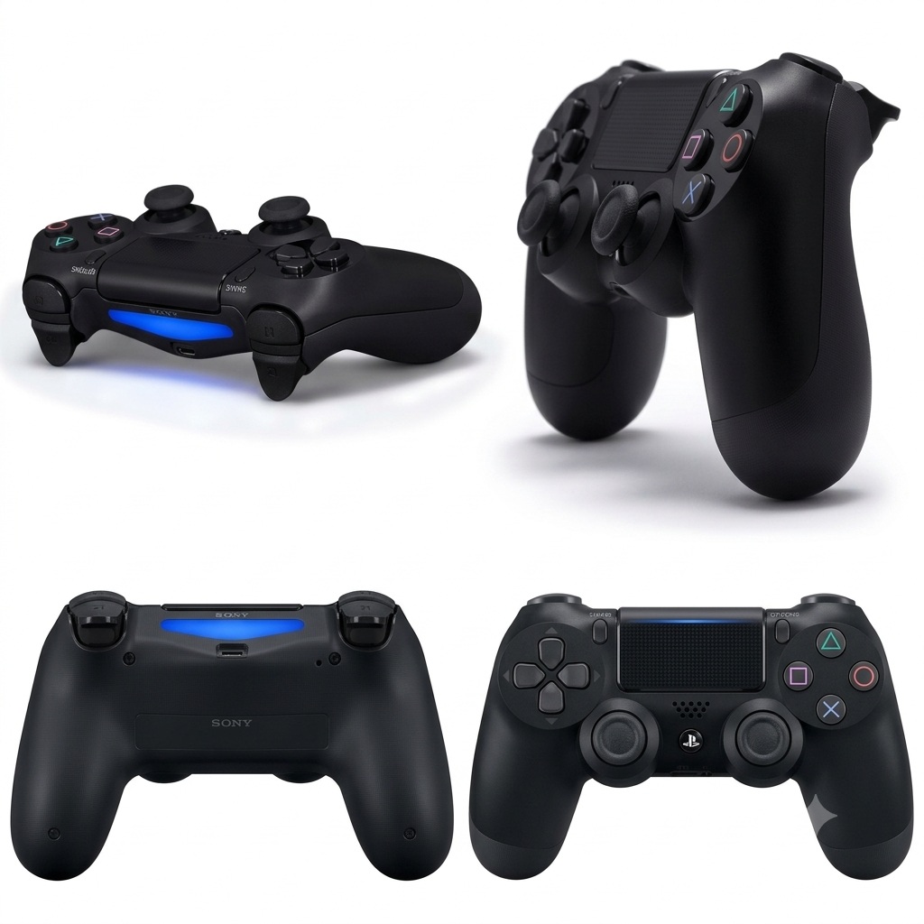 PS4 Wireless Controller Black Gaming Gamepad PS4 Wireless Controller DualShock 4 Style Black Gaming Gamepad