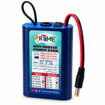 16000mAh WiFi Router Power Bank with 12V backup UPS