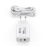 Kamal 60W Turbo Fast Charger with QC PD Type-C Cable